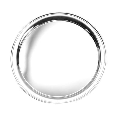 Round Tray 9 in Sterling Silver - X