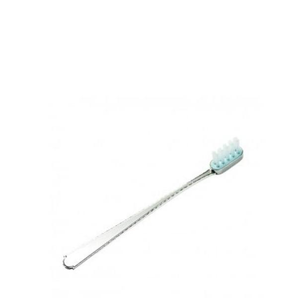 Virginia Baby Toothbrush in Sterling Silver - Blue - X
