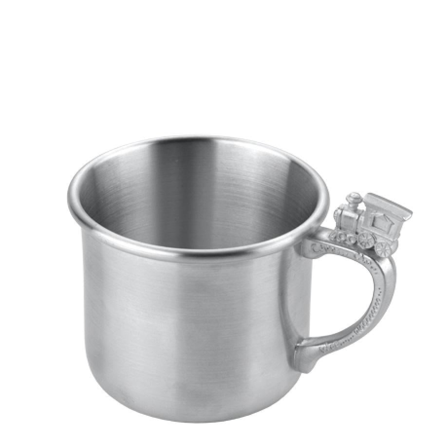 Train Baby Pewter Cup - Indoor Decor