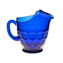 Georgian Glass Pitcher - 5 Color Options - Cobalt / 26 Oz. - Baby Gifts